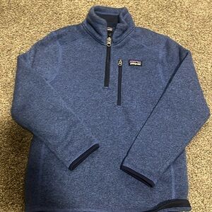 Patagonia Yourh 1/2 zip sz S